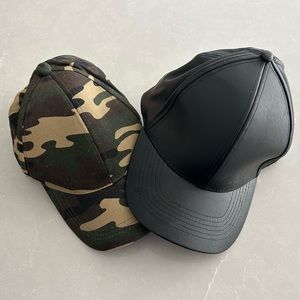 Set of 2 ASOS Brand Baseball Caps